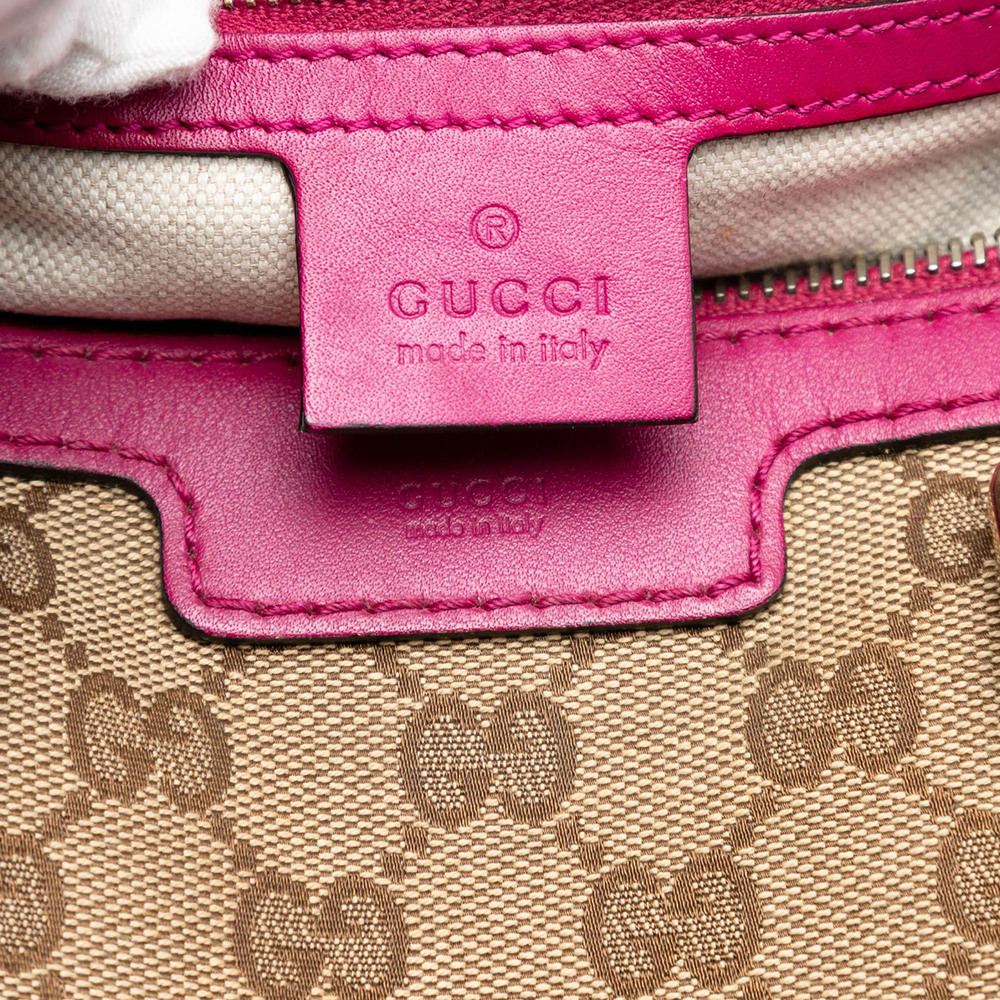 Pre-Loved Gucci Medium GG Canvas Joy Boston Bag - Picture 5 of 8
